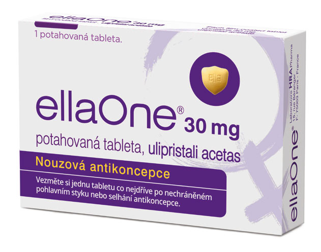 ellaOne 30 mg potahovaná tableta